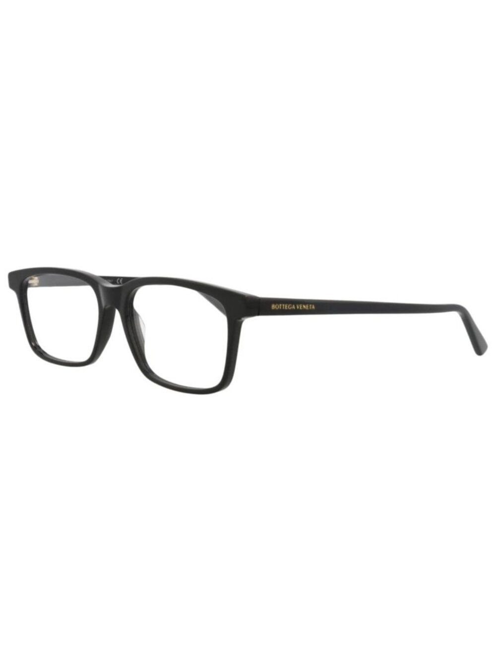 New Bottega Veneta Women's Eyeglasses Square Rectangle Acetate Frame Mens Black